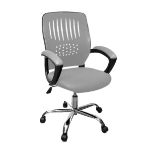 كرسي مكتب 55×55×85 سم من موافي كو MOW.CO.MW-55 - رمادي