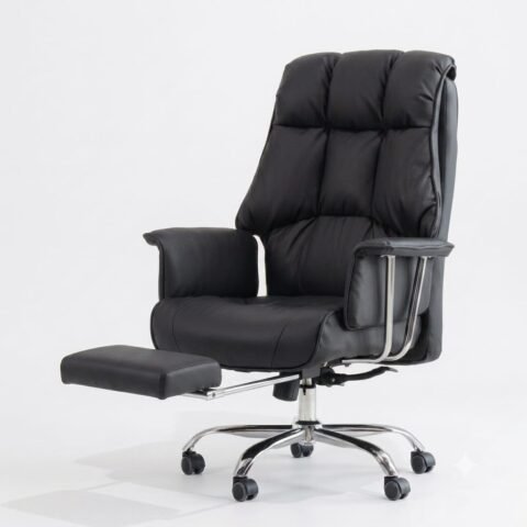 Executive Ergonomic Office Chair Boss Modern Premium Comfort Long Hours High Back Support Leather