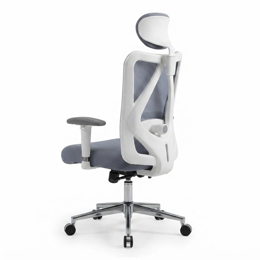 Office Desk Chair, Ergonomic Computer Chair with Adjustable Headrest and Lumbar Support,High Back Executive Swivel Chair - Image 2