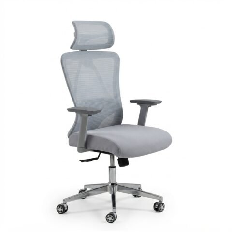 Office Desk Chair, Ergonomic Computer Chair with Adjustable Headrest and Lumbar Support,High Back Executive Swivel Chair
