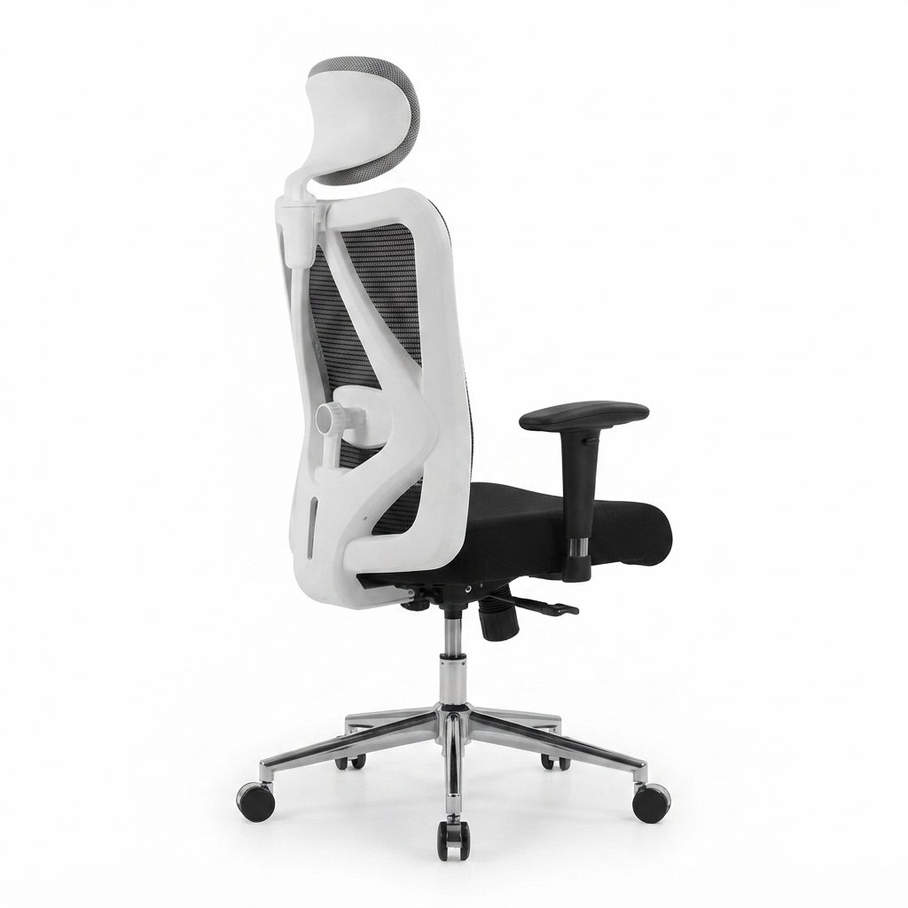 Office Desk Chair, Ergonomic Computer Chair with Adjustable Headrest and Lumbar Support,High Back Executive Swivel Chair