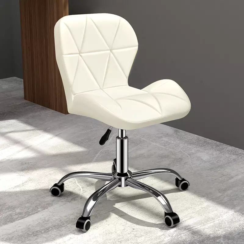 Computer Desk Chair Black Velvet Fabric Office Chair Height Adjustable Upholstered Seat Swivel Chair For Desk Home Office - Image 8